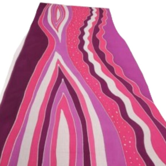 Cover Up Handpainted Cotton Batik Coverups Strapless Dress Wrapskirt Home Accent - Picture 4 of 6